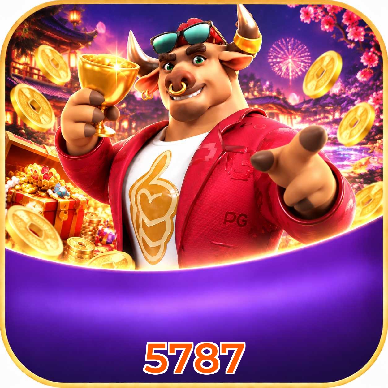 5787